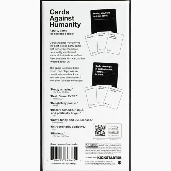 NEW Sealed Cards Against Humanity First Set Blank Cards Card Game For Horrible - Picture 6 of 10